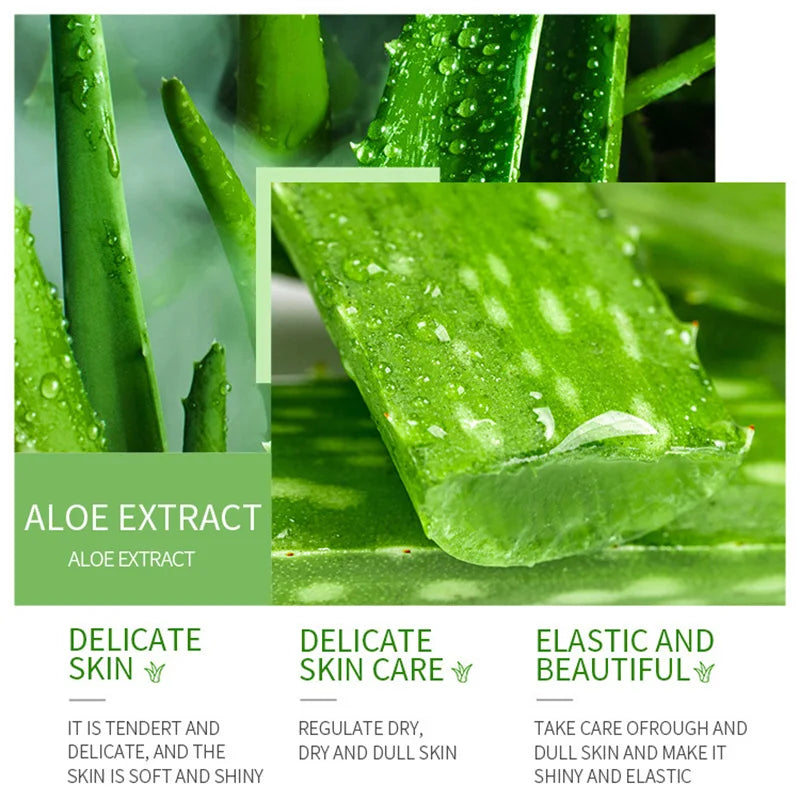 300g SADOER Aloe Vera Gel Creams Moisturizing Whitenting Nourishing Anti Wrinkle Hydrating Face Cream Skin Care