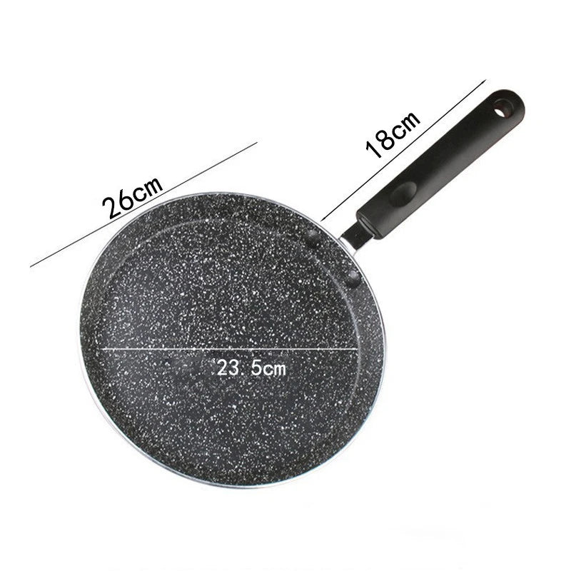 Non Stick Frying Pan 18/22/26CM Breakfast Pancake Egg Steak Frying Pot Pizza Panckae Pans With Handle Cooking Tool Cookware set