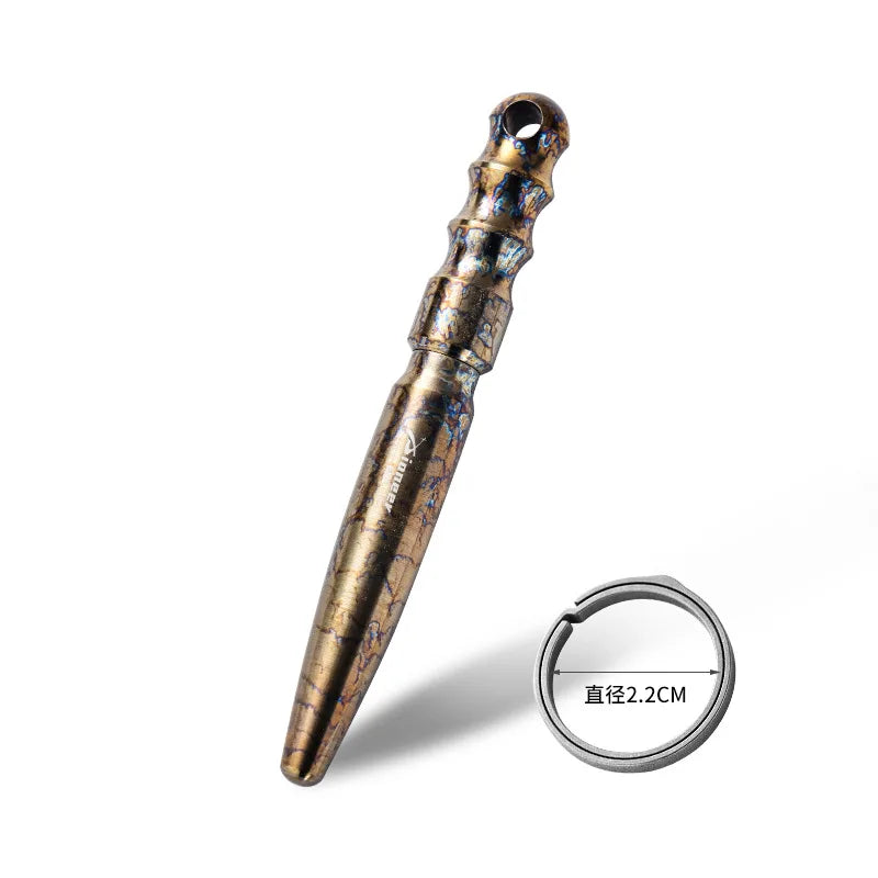 EDC Titanium Alloy Pen With Collection Writing Multi-functional Portable Outdoor EDC Tools
