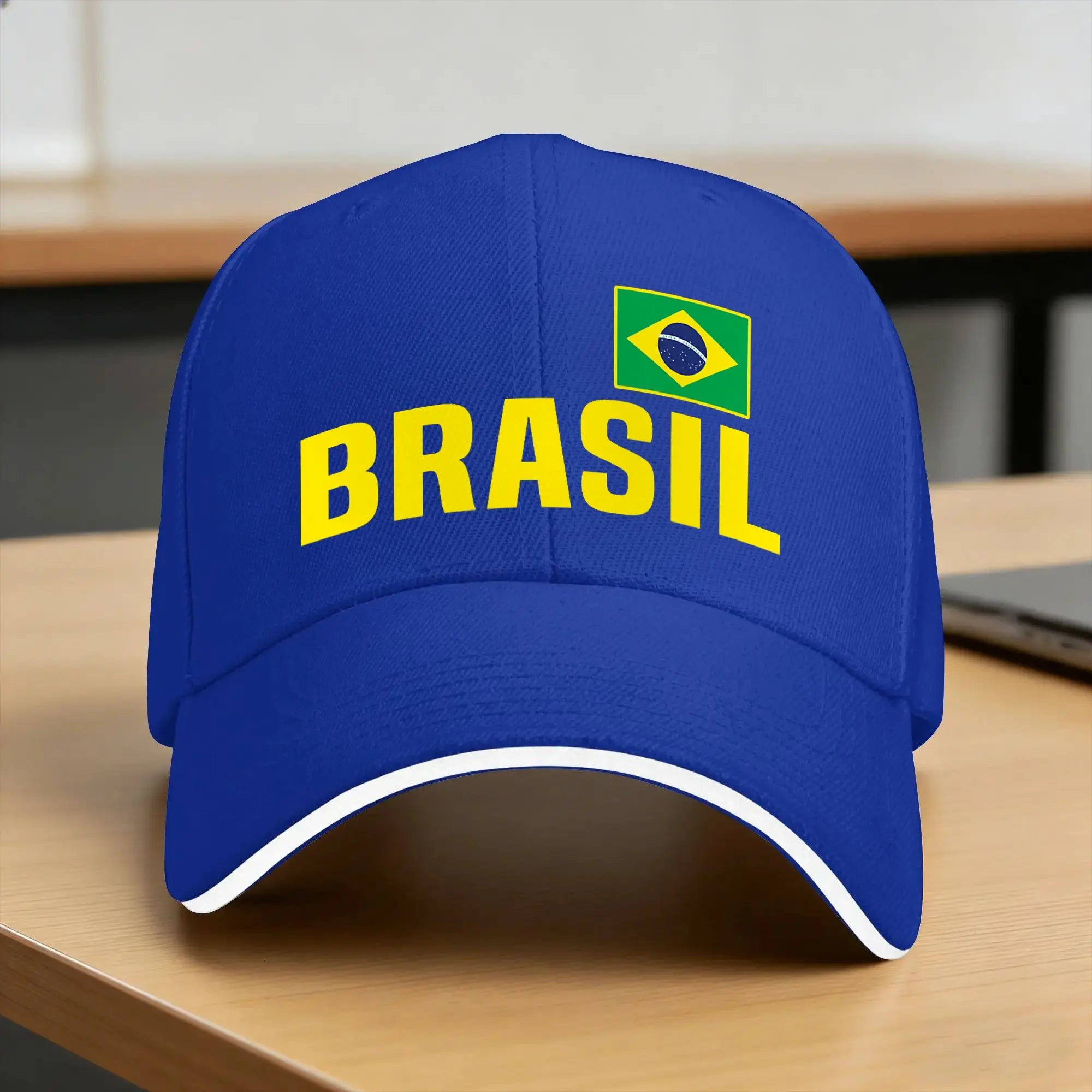 Brasil Flag of Brazil Baseball Cap  Men Women Custom DIY Hip Hop Hats Summer Classic Outdoor Sport Sun Baseball Caps