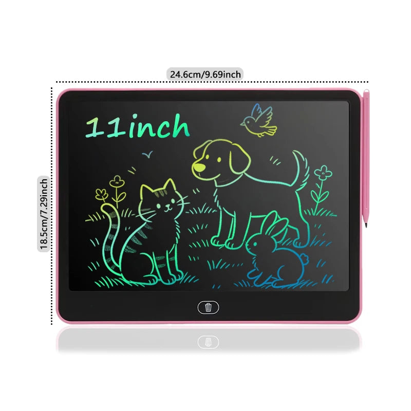 16/13/11/8-inch kids LCD Drawing Board Portable Digital Sketchpad for Art Creativity And Learning Doodle Board Educational Toys