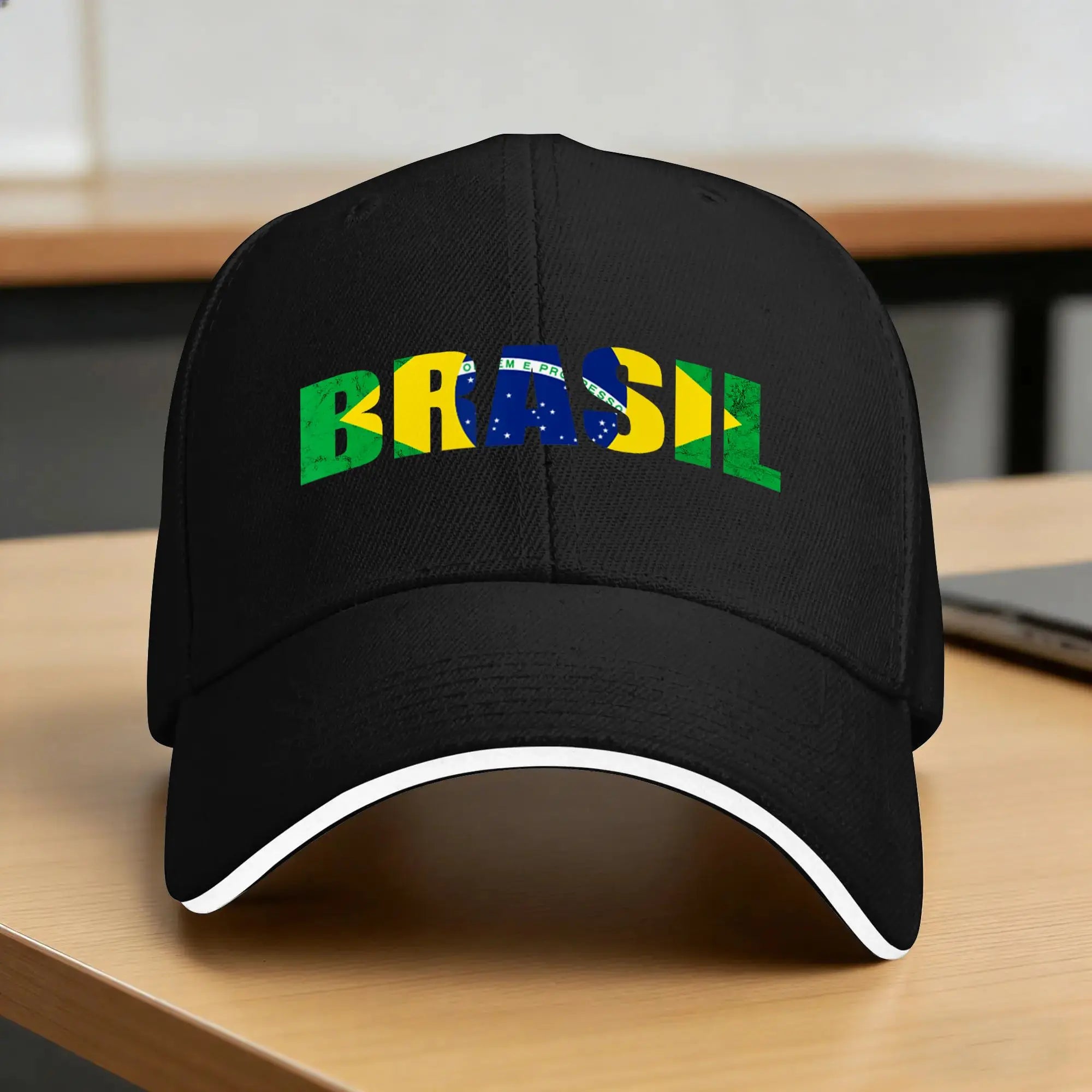 Brasil Brazilian Flag Brazilian Roots Brazilian Pride Casual Baseball Cap  Running Hippie Hip Hop Hats Summer Sun Baseball Caps