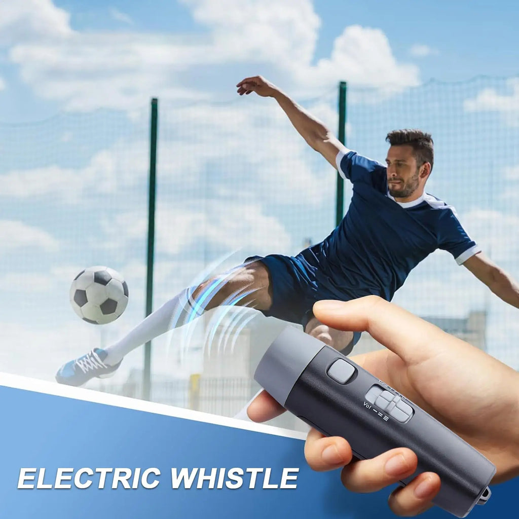 Electric Whistle 3 sound effects Adjustable Whistle Handheld Whistle with Cord for Football Basketball Volleyball Hockey