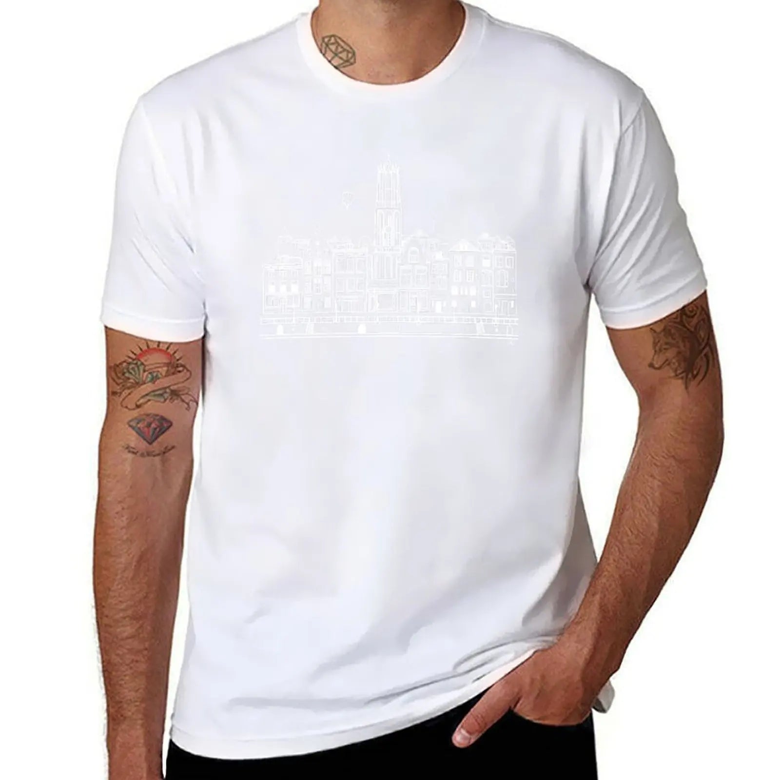 Utrecht, Holland T-Shirt graphics tees quick-drying mens t shirts casual stylish