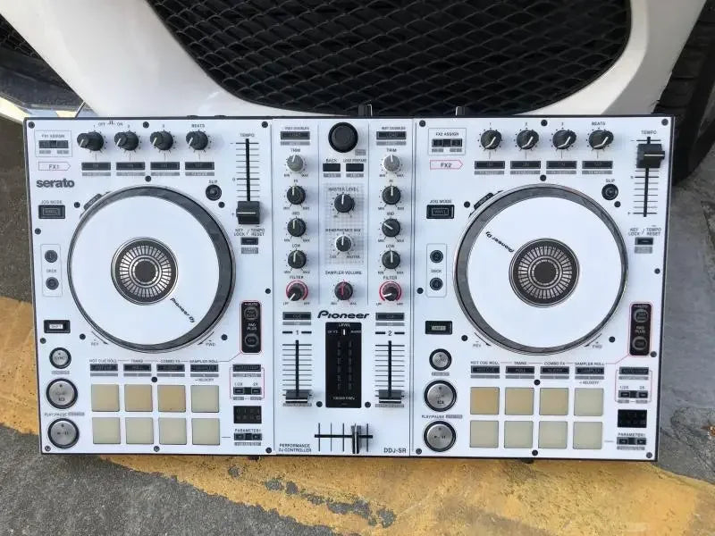 Not DJ Controller!!Skins Pioneer DDJ-SR Controller Is Fully Surrounded By Protective Stickers.