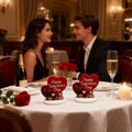 Valentine's Day Heart-Shaped Desktop Decoration Small Exquisite Size for Dining Table And Office Decor