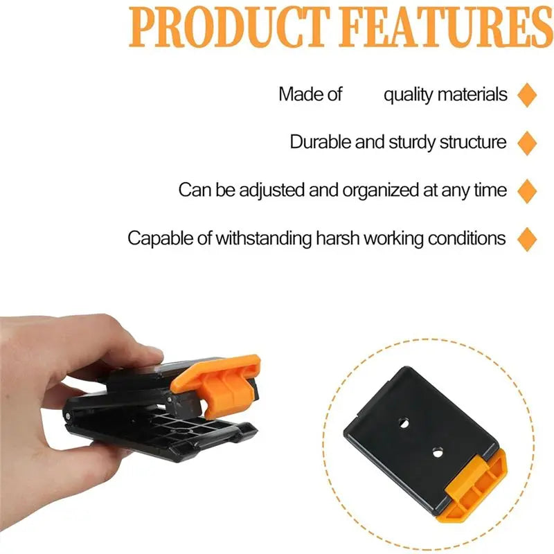 Hot Trend-Clip Tech Hubs For Cliptech Pouches,Tool Belt Clip For TOU-CT Models Cliptech Pouches 3 Pcs