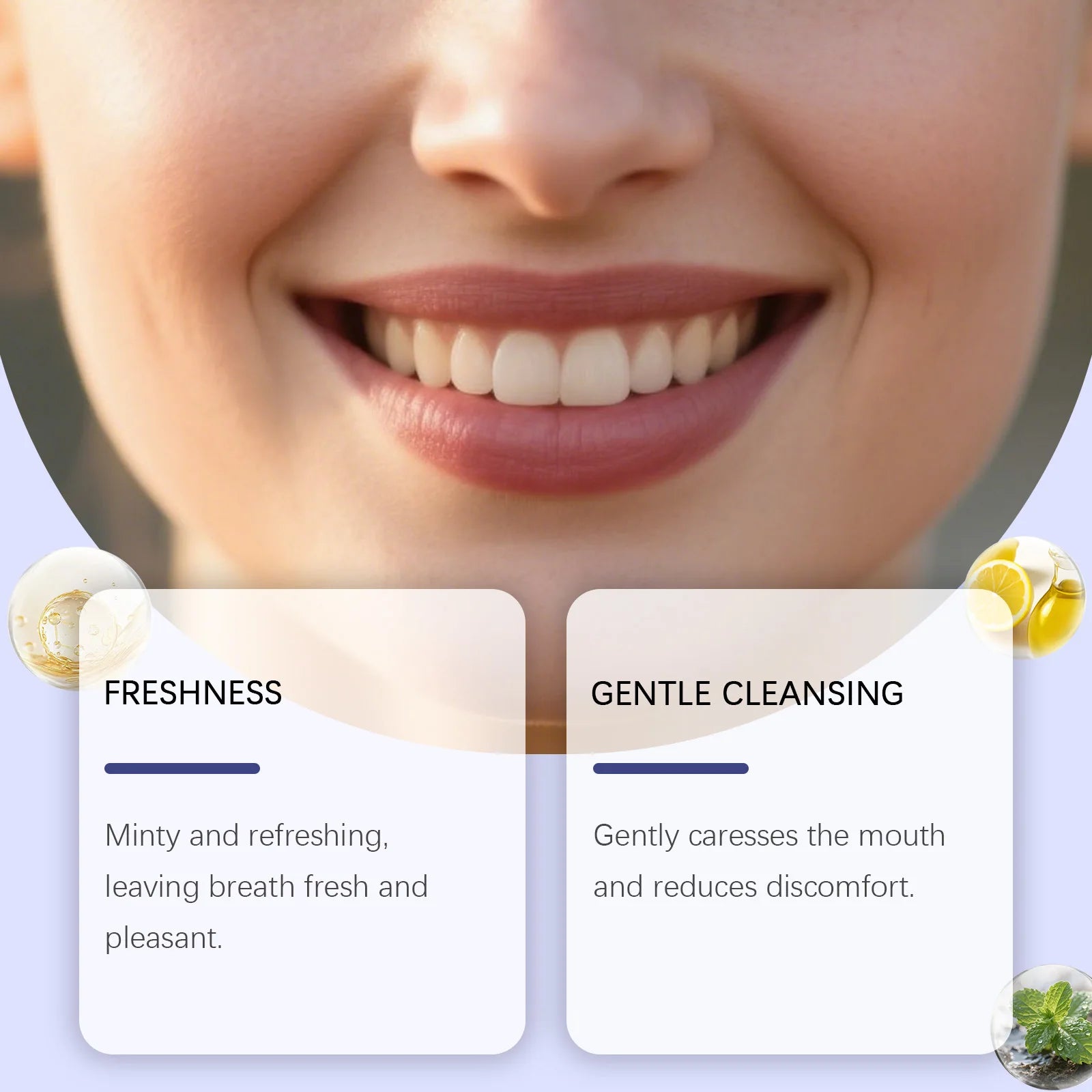 Whitening Mouthwash Coffee Tea Stain Removal Oral Rinse Bad Breath Treatment Teeth Brightening Mouth Wash Enamel Daily Gum Care