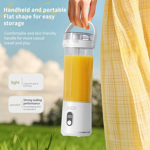 Portable Blender Cup, Electric USB Juicer Blender, Mini Blender, Portable Blender for Milkshakes and Smoothies