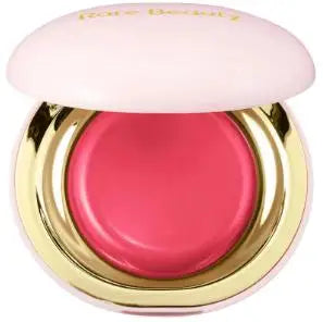 Rare Beauty Blush Brush Powder Dipped in Blush Cream Nearly Neutral/mauve Gives Lustrous and Bright Appearance Carry Convenient