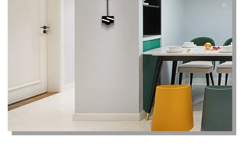 Wall Clock for Living Room, Creative Fashion, Modern Simple Home Swing Clock
