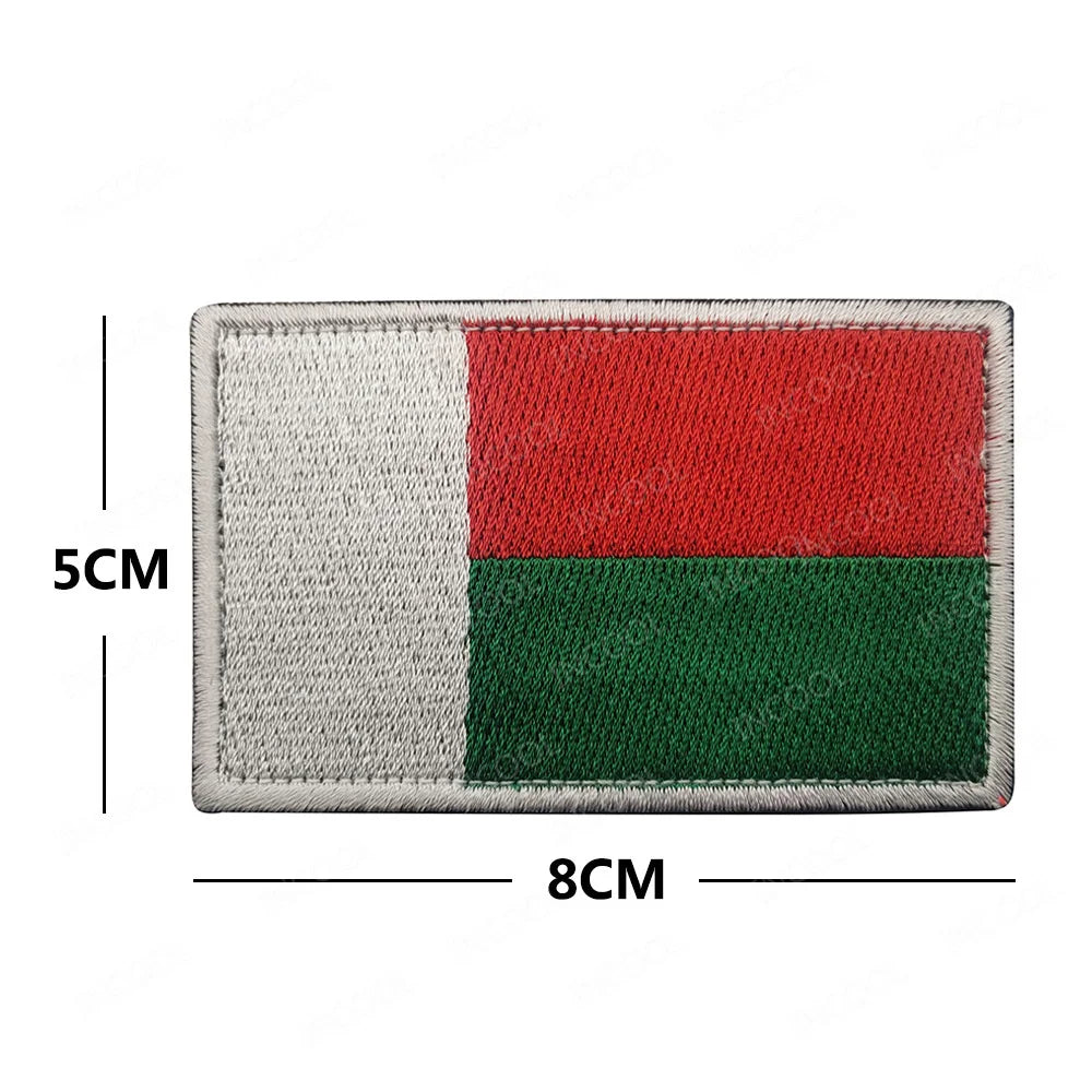Africa Egypt Kenya Algeria Nigeria Tunisia Morocco Mauritius Guyana South Sudan Ghana Liberia Niger Congo Senegal Flag Patches