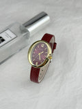 Fashion Quartz Watch for Women Simple Leather Strap Pigeon Egg Dial Ladies Watches Luxury Gift Girl Wristwatches Dropshipping