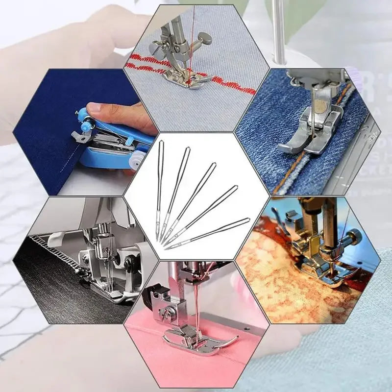 10Pcs Household Sewing Machine Needle Sharp Universal Regular Point for Singer Brother Sewing Machine Accessories