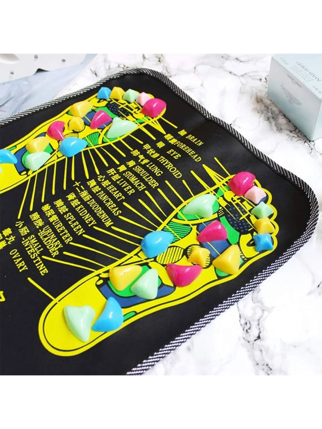 1PC Autumn and Winter Acupressure Plate Foot Massager  Imitation Pebble Foot Massage Pad  Foot Massage Wonder