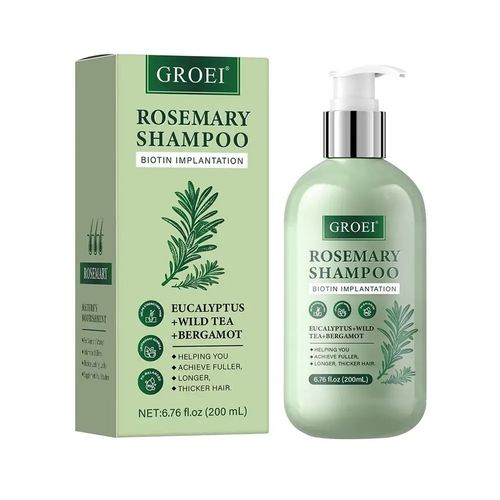 Rosemary Active Nutritional Fortification Shampoo And Hair Conditioner 200ml Formula Gentle Nourishing And Cleansing Scalp