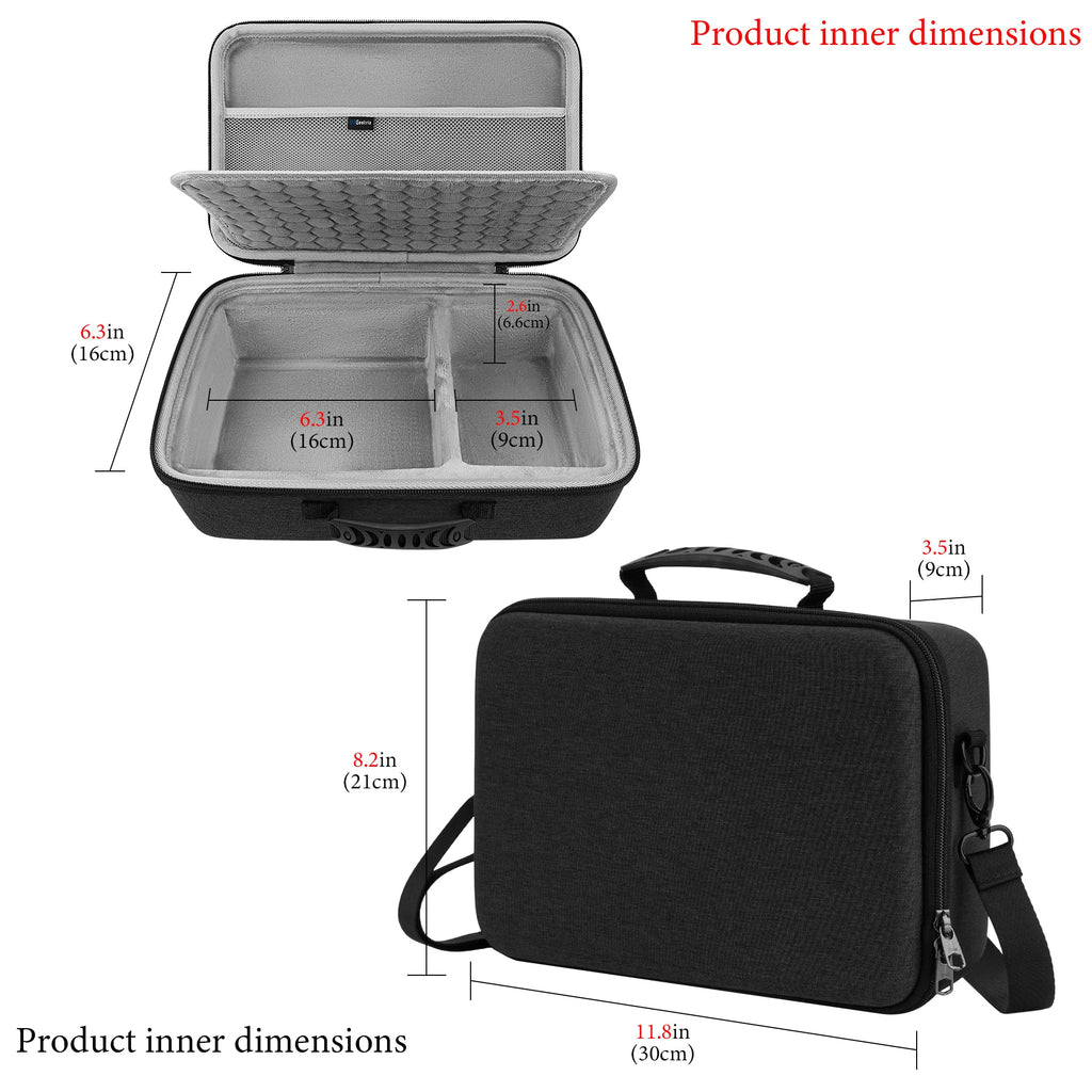 Geekria Audio Interface Carrying Case, Compatible with Universal Audio Apollo Twin X DUO/Apollo Twin X DUO Gen 2