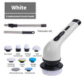 Multi-tool Multifunctional Electric Cleaning Brush, for Rotating Bathroom, Kitchen, Toilet & Automotive Cleaning.