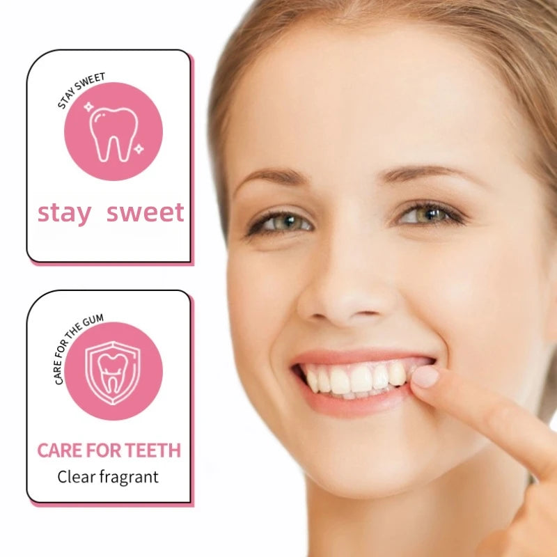 10ml*20 Pieces of Sadoer Peach Mouthwash Are Rich in Peach Extract, Menthol, and Have a Sweet Peach Scent, with a Unique and Pleasant Taste, Fresh Breath, No Dead Ends, Improve the Oral Environment, and Help You Easily Say Go