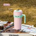 Xiaomi 650ml Smart Coffee Thermos Mugs Stainless Steel 316 Vacuum Flasks Temperature Display Portable Coffee Cups with Handgrip
