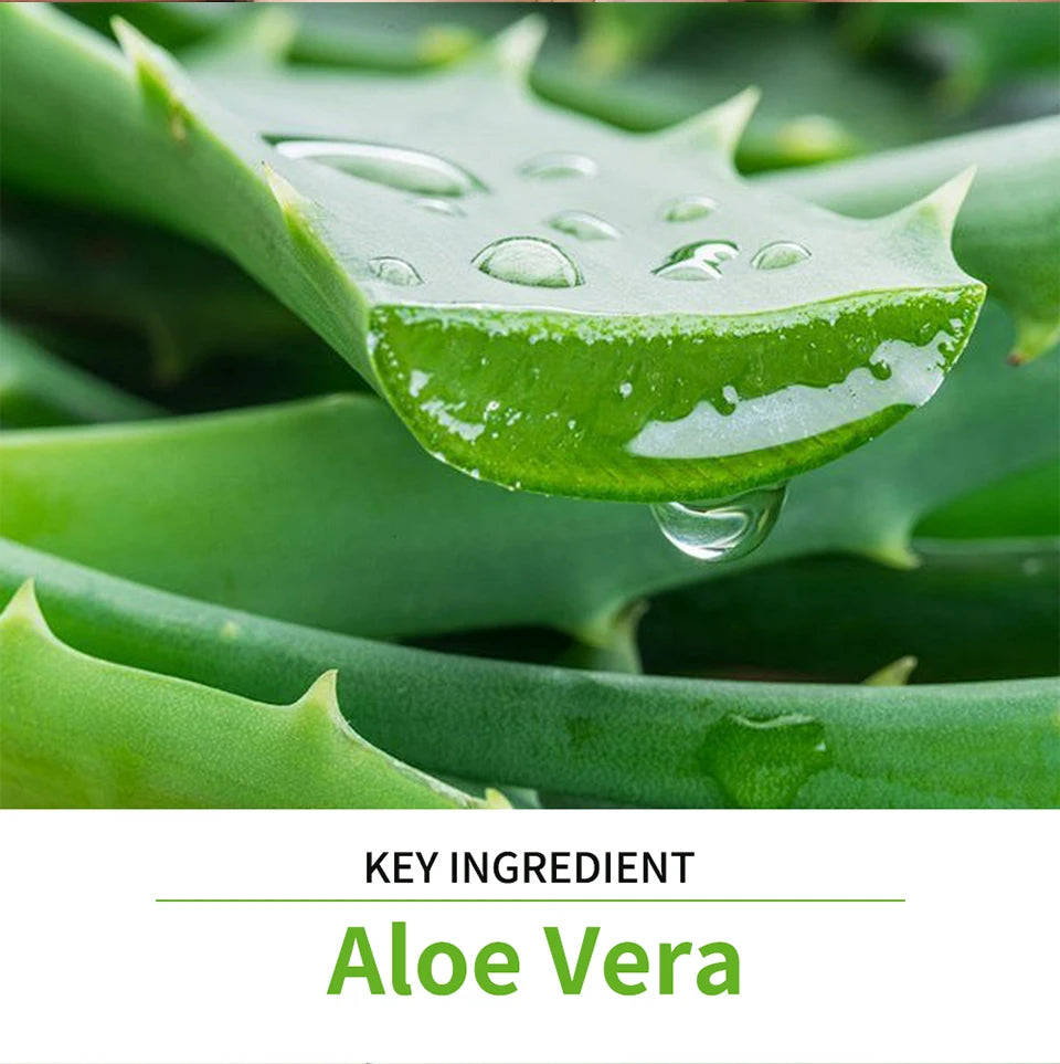 Aloe Vera Gel Lightening Moisturizing Soothing Natural Organic Aloe Vera Gel Reduce Redness Hydrate Exfoliation Skincare