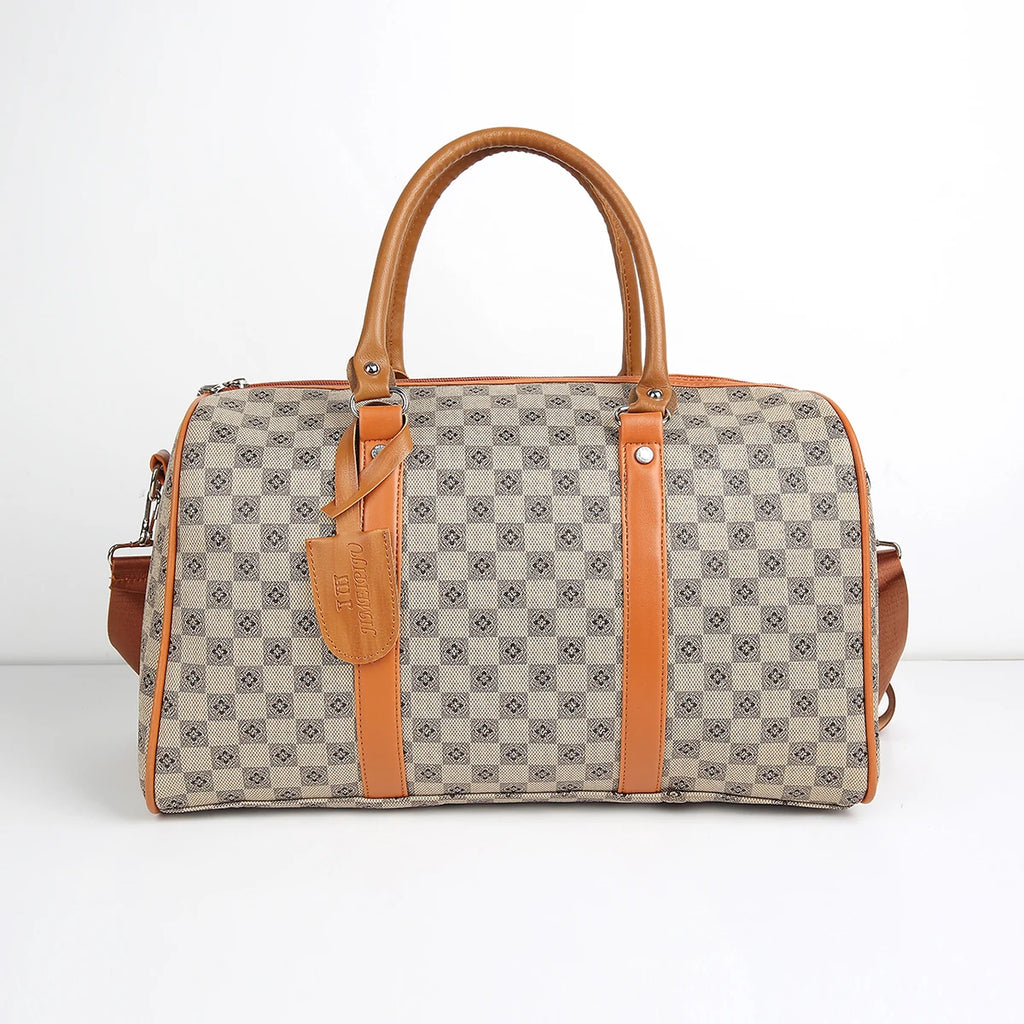 1 Piece of Mature and Stylish Travel Bag, Double-Handle Handbag, Wide Shoulder Strap to Reduce Shoulder Pressure, Suitable for Travel, Business Trips, and Use in All Seasons, a Luggage Bag for Storing Clothes and Luggage