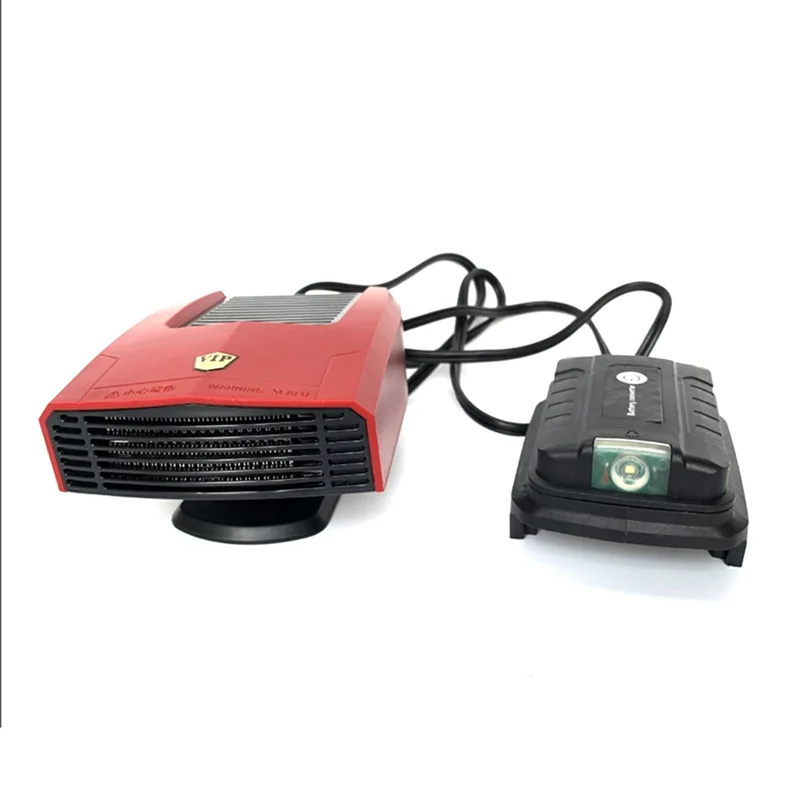 Top Deals 4 In 1 Car Heater Electric Cooling Heating Fan Electric Windshield Defogging Demister Defroster For  18V Battery