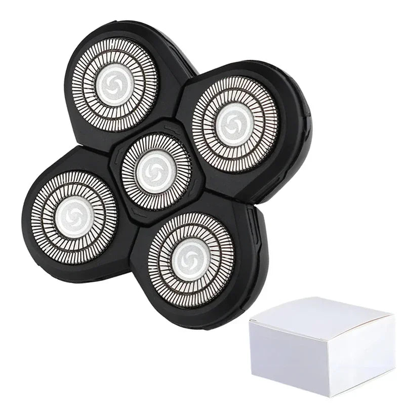 Replacement Electric Shaver Head 3/5/6/7/8/9 Floating Shaving Head Nose Trimmer Hair Clipper  Face Cleaning Brush Massage Head
