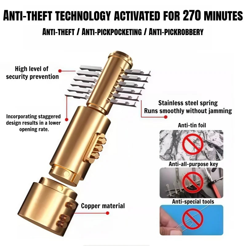 Heavy duty bicycle chain lock portable road mountain bike safety lock bicycle motorcycle scooter lock anti-rust bicycle lock
