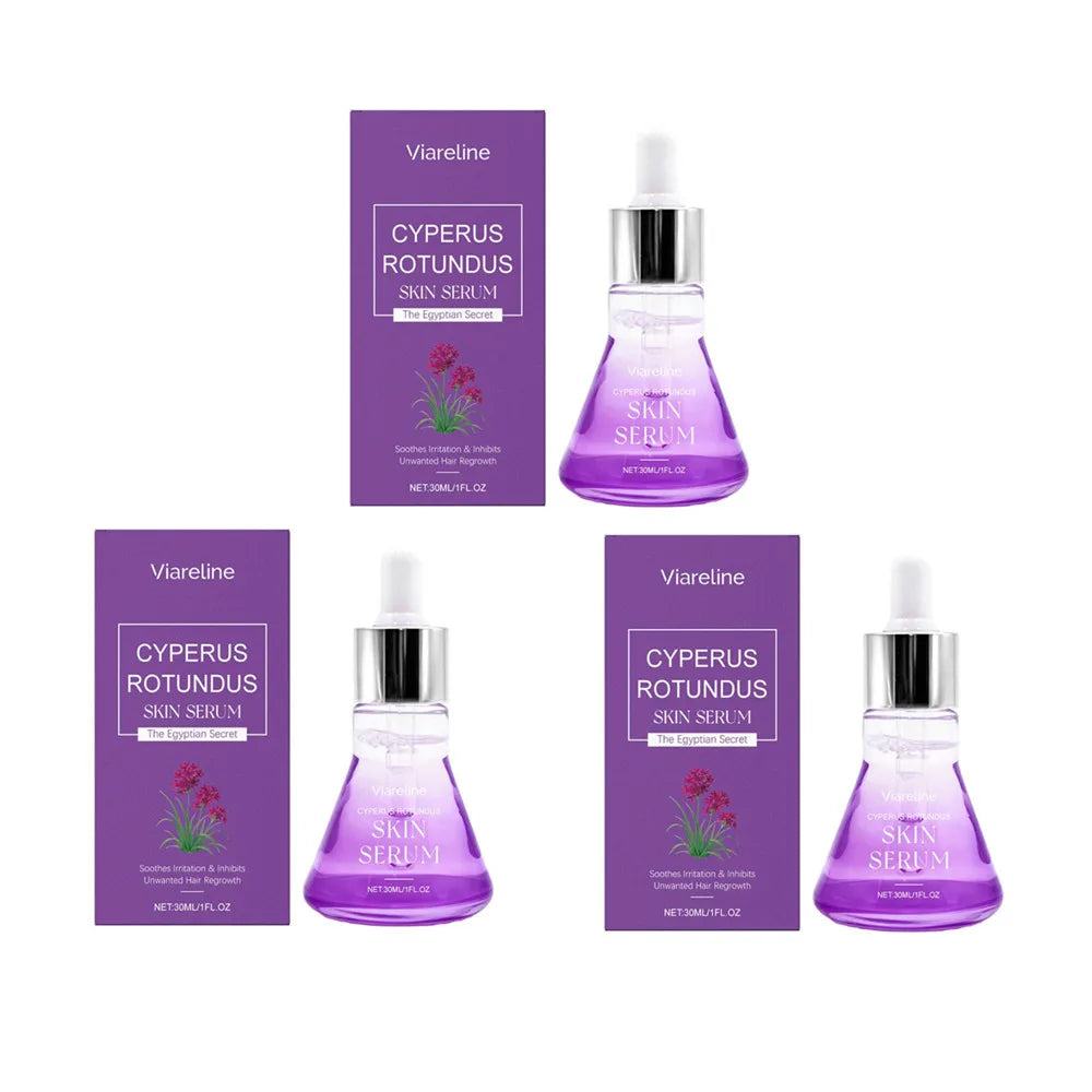 Post Hair Removal Care Serum Soothing Brightening Skin Care for Keeping It Moisturized Soft Refreshed with Hyaluronic
