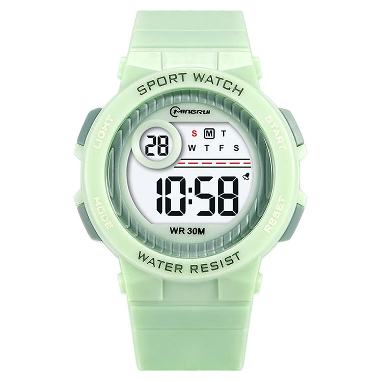 Children Watch Waterproof Digital Watch for Girls Boys Blue Electronic Sport Kid Watches Alarm Swimming Clocks Gifts
