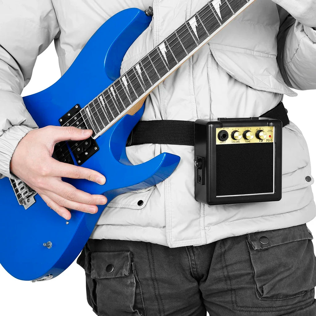 Audio Mini Portable White Box Black Audio Loud Musical Instrument Sound Electroacoustic Instrument Universal Audio Guitar Parts
