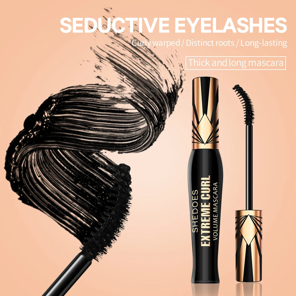 Thick Curly Mascara, Lightweight Waterproof, Anti Smudge and Durable Mascara