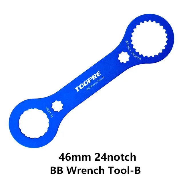 MTB/Road Bike Bottom Bracket wrench BB Bottom Bracket installation and removal tool suitable for Shimano/SRAM/IXF/DUB/BSA30