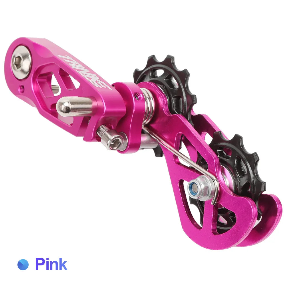 TANKE MTB Dirt Jump Single Speed Mountain Bike Chain Tensioner XC DJ AM DH Chain Guide Bicycle Accessories  CNC Machining Pulley