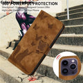 Flip Wallet Funda Butterfly Cat Holster Phone Case For Poco C65 C75 M3 M6 X3 X5 Pro NFC 4G Book Cover