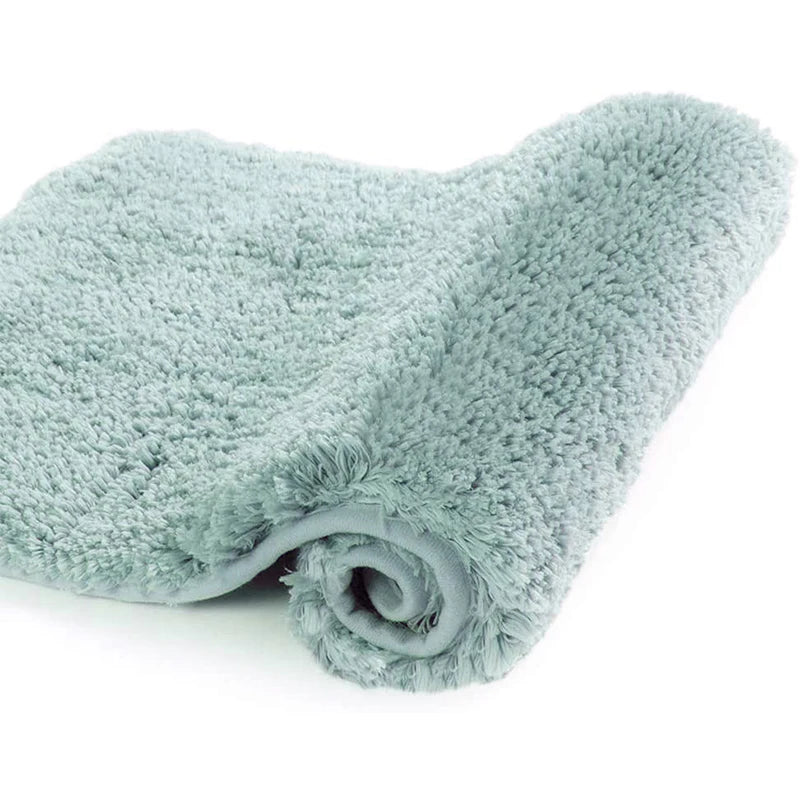 Soft Microfiber Shaggy Bath Rug, Non Slip Bath Mat, Thick Plush Rugs for Shower, Water Absorbent, Machine Washable, Bathroom