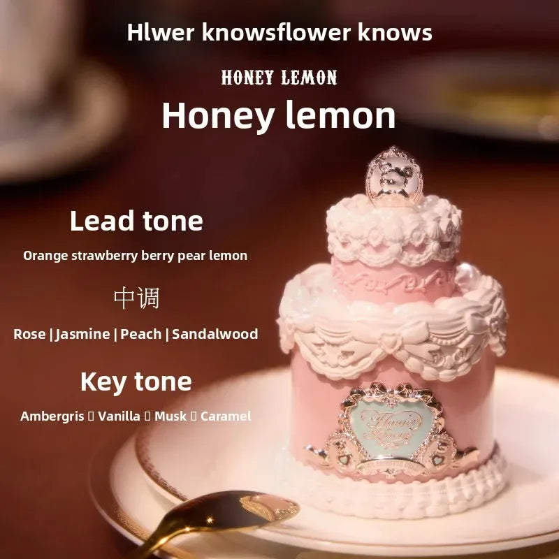 Flowerknows Eau de Parfum The Strawberry Cupid Perfume 1.7 oz / 50ml Lasting Women's Floral Gourmand Perfume for Women for Gifts