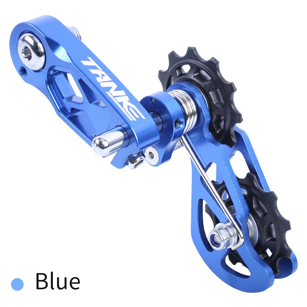 TANKE MTB Dirt Jump Single Speed Mountain Bike Chain Tensioner XC DJ AM DH Chain Guide Bicycle Accessories  CNC Machining Pulley