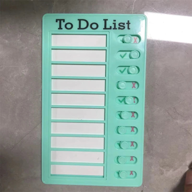 Reusable My Chores Checklist Task Board Daily Schedule Planner Memo Chore Chart Kid Responsibility Behavior Self Discipline Card