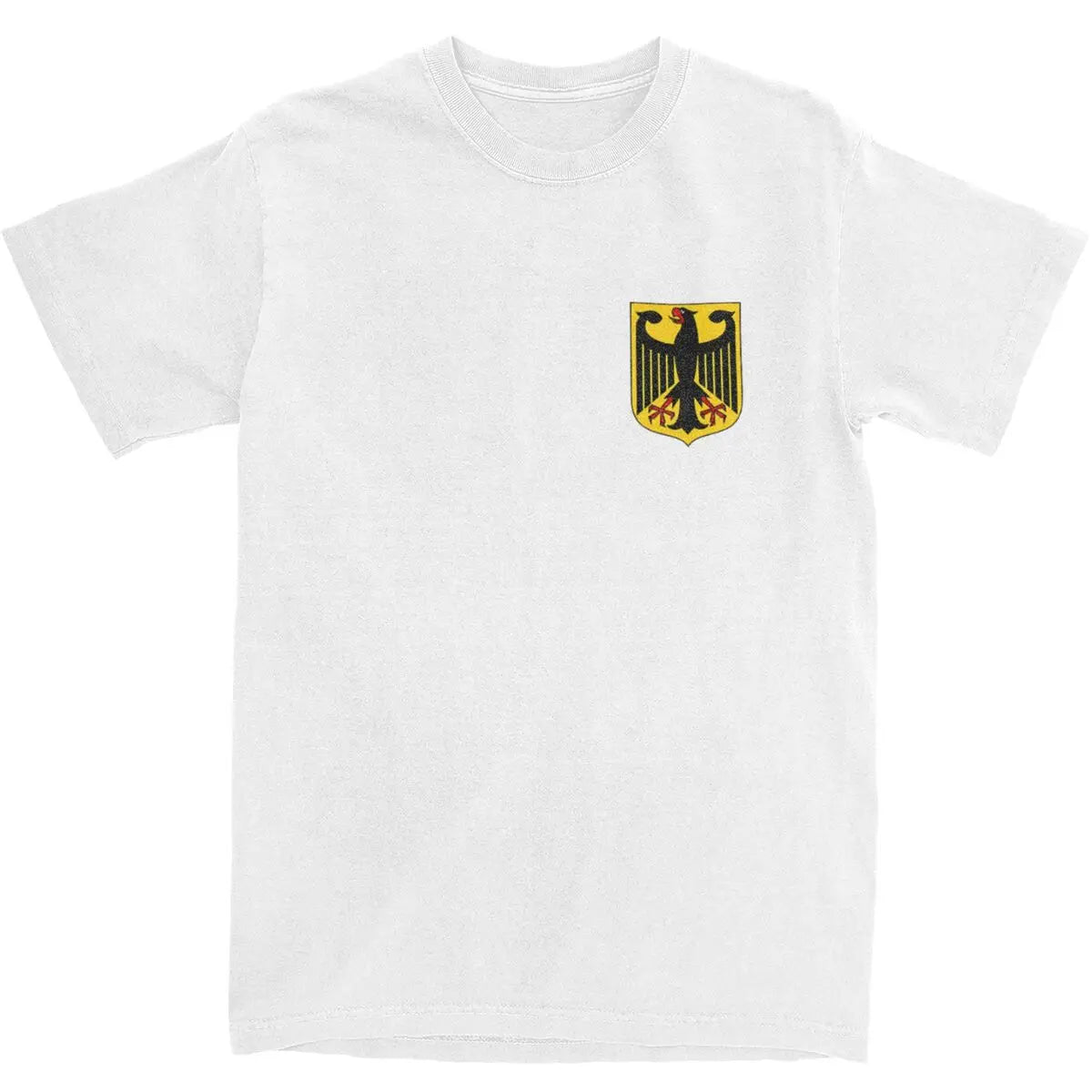 Germany Flag T-Shirt Male Y2K Casual Cotton T-Shirts Summer O Neck Hip Hop Tee Shirt Casual Plus Size Tops
