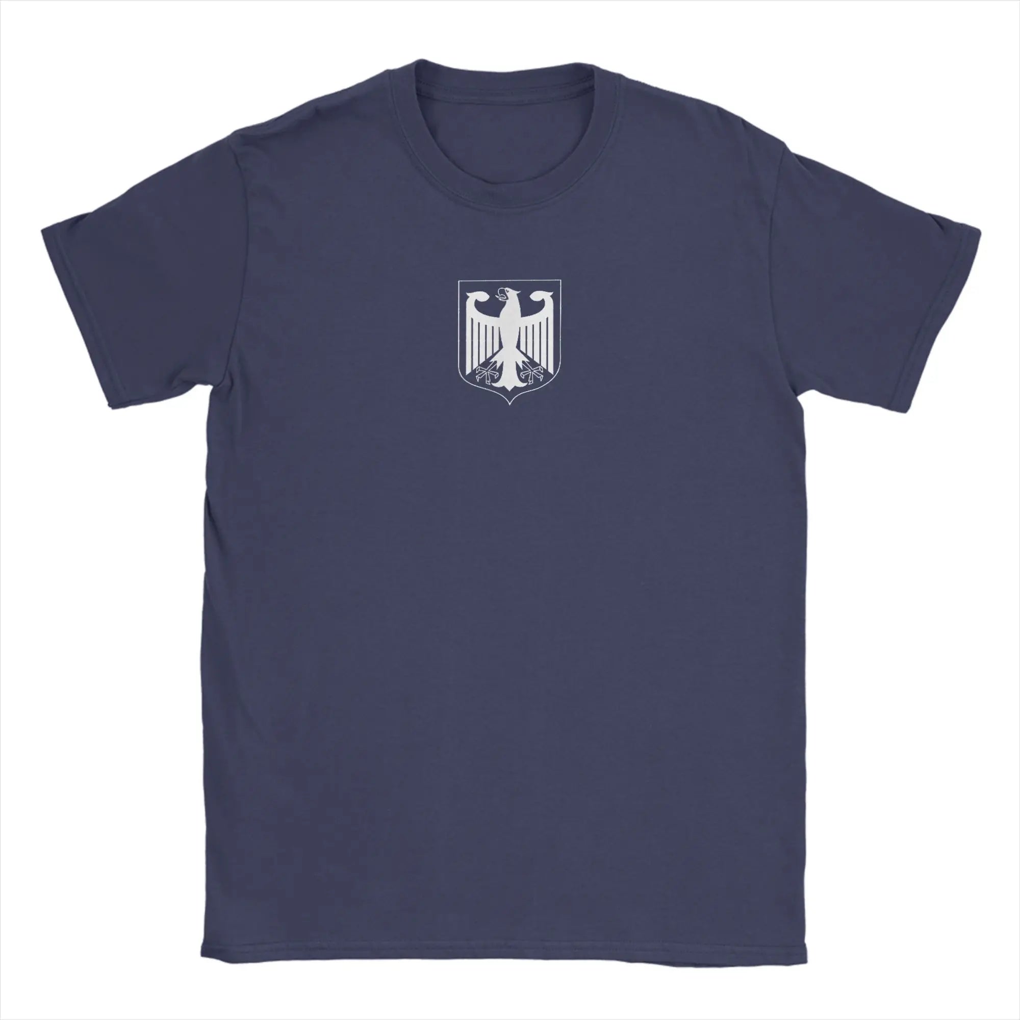 Men's Germany Coat of Arms German Eagle T Shirt Deutsche Cotton Tops Novelty Short Sleeve Crewneck Tees Plus Size T-Shirts