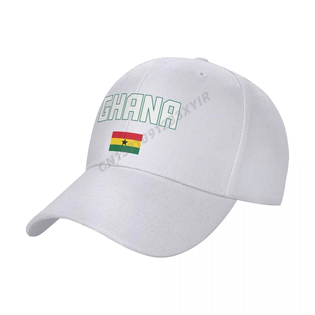 Baseball Cap Ghana Flag Wild Sun Shade Peaked Adjustable Caps for Men Women Print