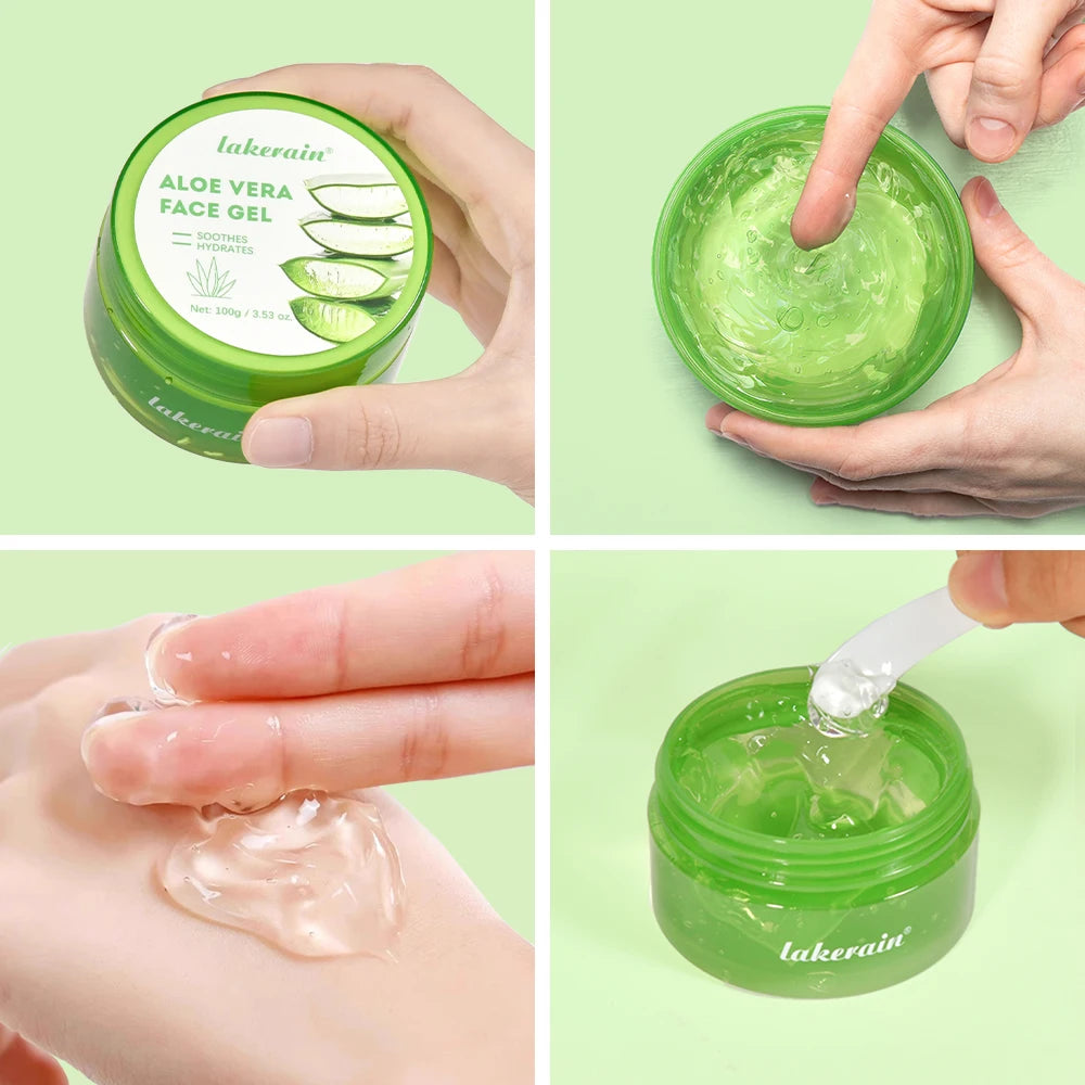 100g Aloe Vera Gel Moisturizing Soothing Aloe Vera Gel Creams Skin Nourishing Hydrating Face Cream Beauty Facial Skin Care