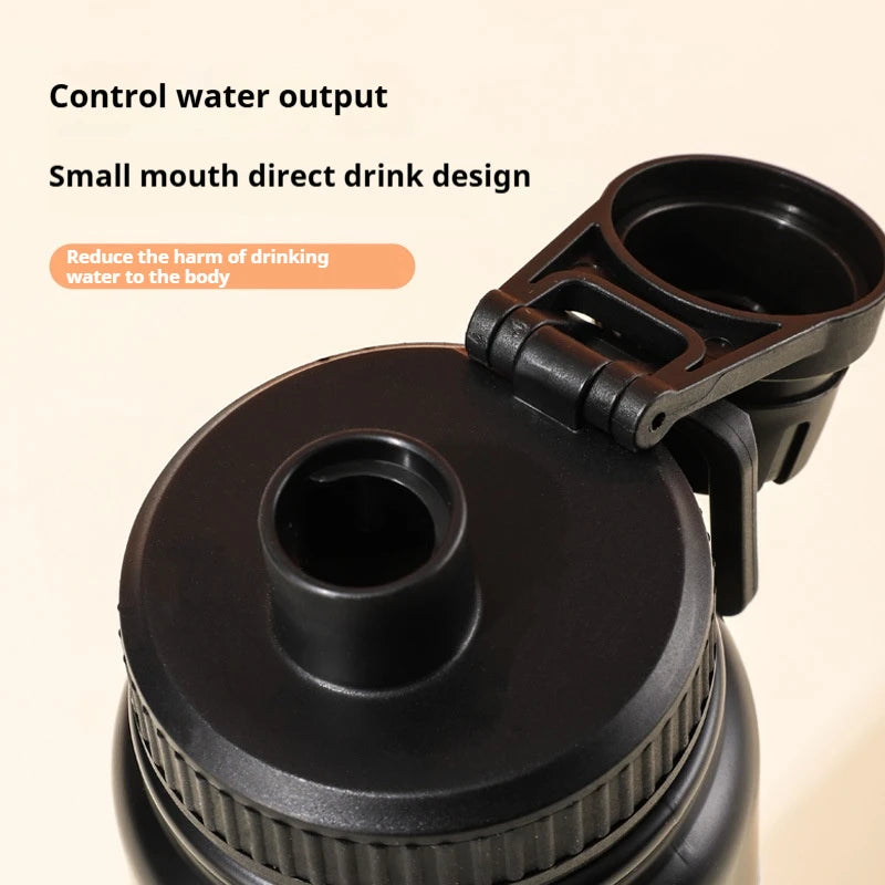 600/800/1000ML Stainless Steel Insulated Cup Outdoor Thermos Water Bottle  Keeps Cold and Heat Thermal Mug Travel Vacuum Flasks