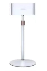 Portable Monitor Stand Height Adjustable Vesa Monitor Tablet Holder up to 24cm Standing Tablet Bracket Desk Mount Wider Base