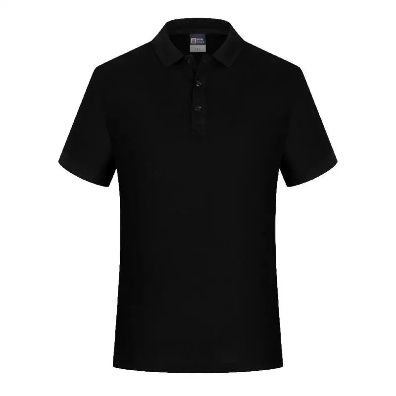 Blank White Men Polo T Shirt Short Sleeve Casual Collar Shirts Plain Black Tshirt Summer Clothes For Men Camisas Polos De Hombre