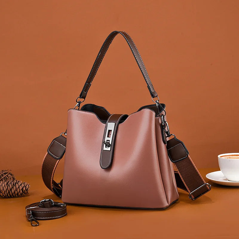 New Casual PU Backpack Women Shoulder Bags School Bags for Teenage High Quality Travel Tote Packbag Mochila Crossbady Bag Gril