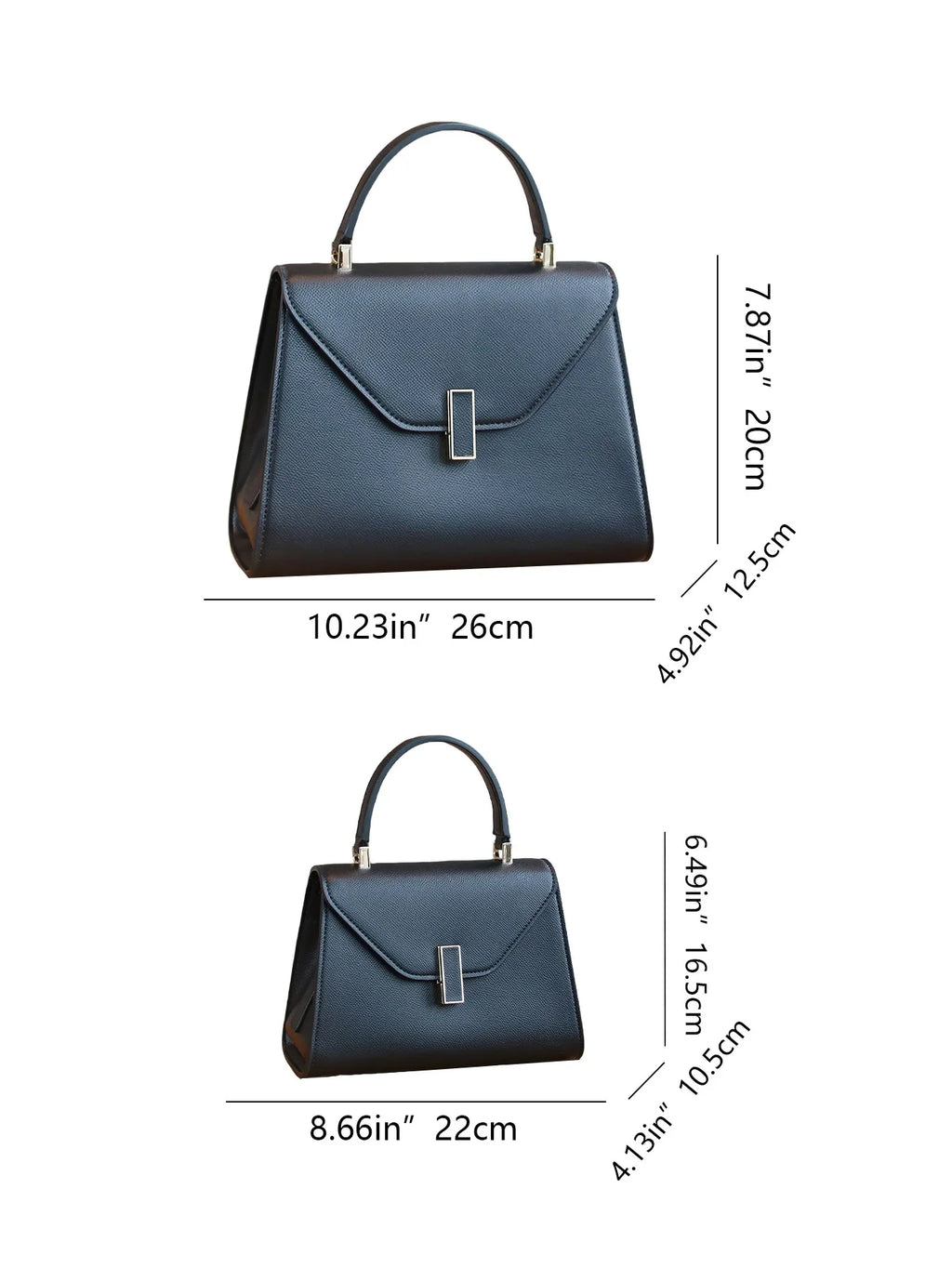 2025 new bag women's bag niche design fashion high-quality texture palm print handbag ladies commuting Joker Kelly stereotypes s