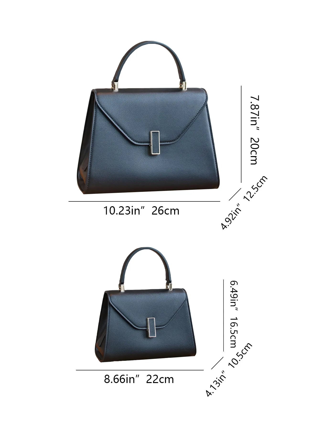 2025 new bag women's bag niche design fashion high-quality texture palm print handbag ladies commuting Joker Kelly stereotypes s